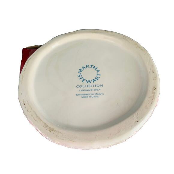 Martha Stewart 13” Santa Cookie Jar Vintage Macy’s Holiday Christmas 2011 - Picture 16 of 16